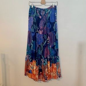 NWT Tiered Maxi Skirt